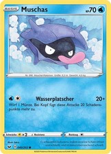 40/202 Muschas - Schwert und Schild 2020 - NON HOLO - Pokémon Karte - Deutsch