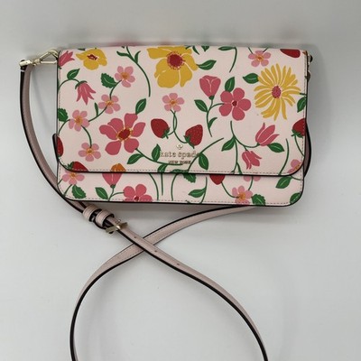 Kate Spade Bag Strawberry Garden Madison Crossbody Purse