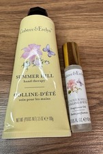 Crabtree Evelyn Summer Hill Perfume Fragrance Oil 10mL And Hand Therapy New