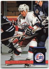 1993-94 Donruss #386 Fredrik Olausson Winnipeg Jets