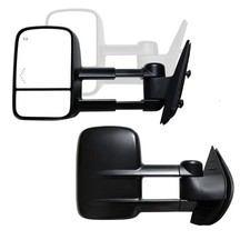 Towing Mirrors Compatible With 2007-2014 Chevy Silverado 1500 2500 3500
