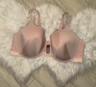 Adore Me 07585 Annabelle Lined Full Coverage Bra Underwire Womens 46DD Pink New