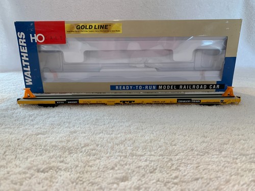Coche plano Walthers Goldline #932-40326 escala HO KTX 89' cubierta rasante #960081 | Zustand: Used