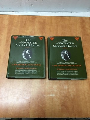 The Annotated Sherlock Holmes: 4 Novels & 56 Short Stories 1977 2-vol Set 2nd Ed