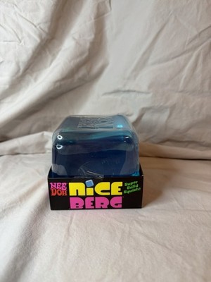 NeeDoh Nice Berg Blue XL Giant Nee Doh Niceberg Solid Tik Squish Cube Ice Block