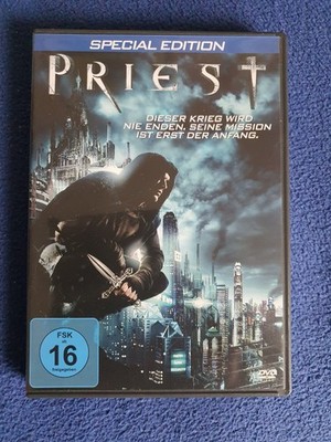 DVD Priest | Sci-Fi Horror Action | Paul Bettany & Karl Urban | Guter Zustand
