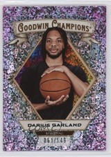 2025 Upper Deck Goodwin Champions Pink Confetti 61/149 Darius Garland #10 zj5
