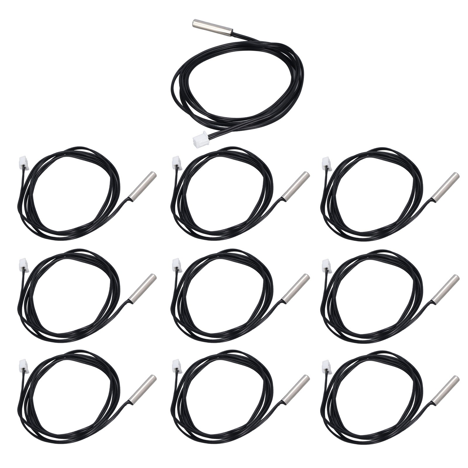 10x Thermistor Sensor Temp Temperature Probe 5x25mm Cylindrical Head For