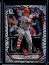 2026 Bowman JJ Wetherholt Chrome Prospects Reptilian Refractor #BCP-115