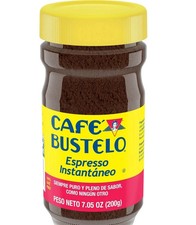  PACK OF 1 Cafe Bustelo, Espresso Style, Dark Roast Instant Coffee, 7.05 oz Jar