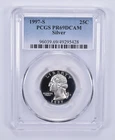 1997-S Washington Quarter Silver PR69 DCAM PCGS Blue Label *7657