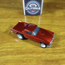 Hot Wheels Real Riders 57 T-bird Metalflake Red White Hubs Malaysia 1983 Ford Hot Wheels Real Riders 57 T-bird Metalflake Red White Hubs Malaysia 1983 Ford