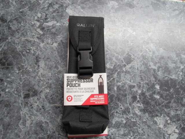 Allen Tactical 10.75" Single Can-Style Heat Resistant Suppressor Pouch #1128