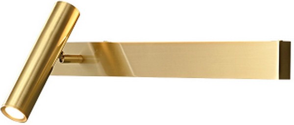 Barra - Stilvolle Moderne Goldene Wandleuchte 30 Cm - Links-image