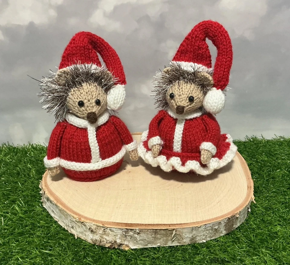 Mr and Mrs Hogmas Chocolate orange cover knitting pattern only