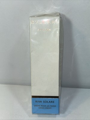 Sealed Riva Solare Bvlgari Allegra Hand Cream, Slightly Damaged Box, 40 G