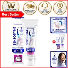 Whitening Toothpaste for Sensitive Teeth - Clinical White Stain Protector 3.4 oz