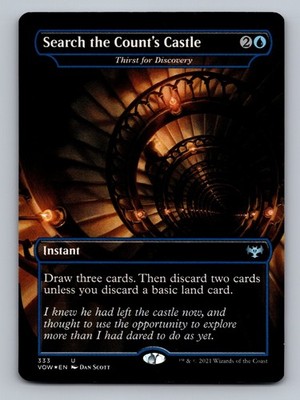 Search the Count's Castle - Thirst for Discovery U Innistrad: Crimson Vow 333 NM
