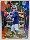 2025 Panini Select - Concourse Jaxson Dart #93 Red & Blue Shock Prizm (RC)