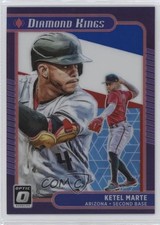2021 Donruss Optic Diamond Kings Red White & Blue Prizm /199 Ketel Marte #30 0q3