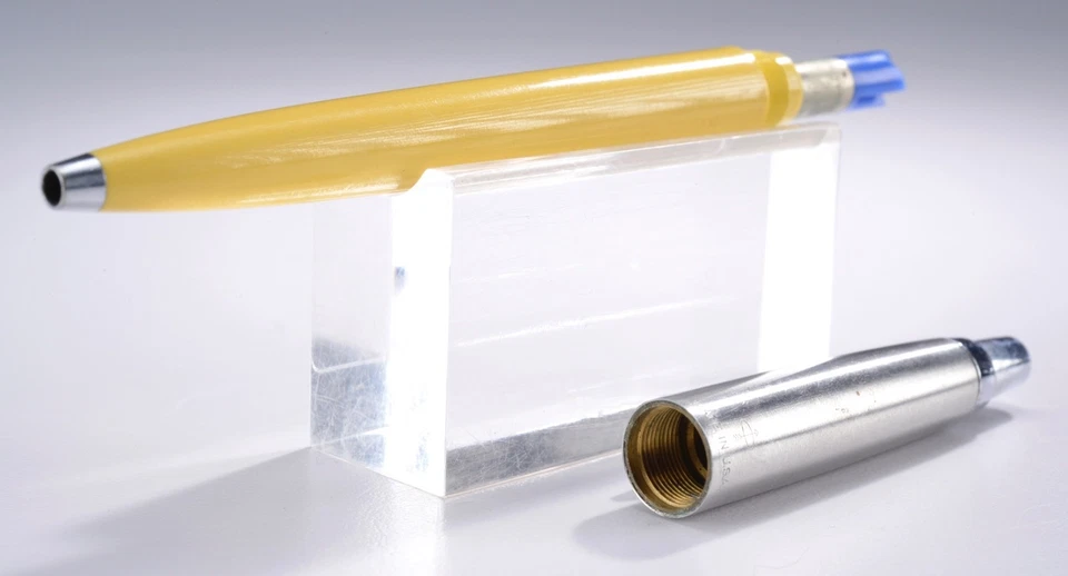 Редкая шариковая ручка Parker Jotter Light Mustard — латунные нити сделано в США NO11 - Изображение 3 из 3