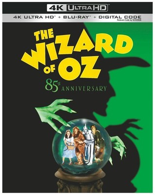 The Wizard of Oz 85th Anniversary Theater Edition 4K UHD Blu-ray Steelbook NEW