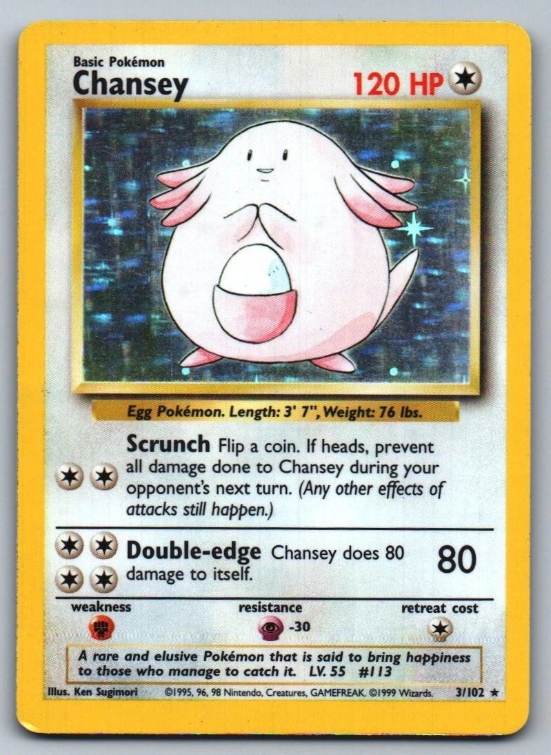 Chansey 003/102 Base Set for sale | eBay