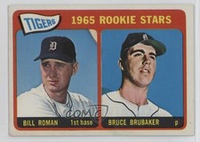 1965 Topps 1965 Rookie Stars Bill Roman Bruce Brubaker #493 1ar2