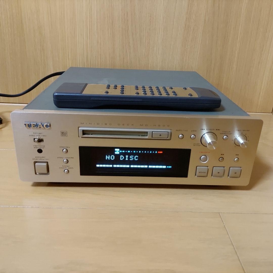 ティアック　 MD－Ｈ500i MDDECK TEAC MD-H500i [MiniDisc Wiki]