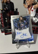 Topps 2026 WWE Chrome Nia Jax Blue Brand Autographs