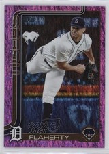 2025 Topps Series 2 Pink Holo Foil Jack Flaherty #504 1gj7