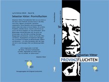 Sebastian Vötter: Provinzfluchten. Gedichte....