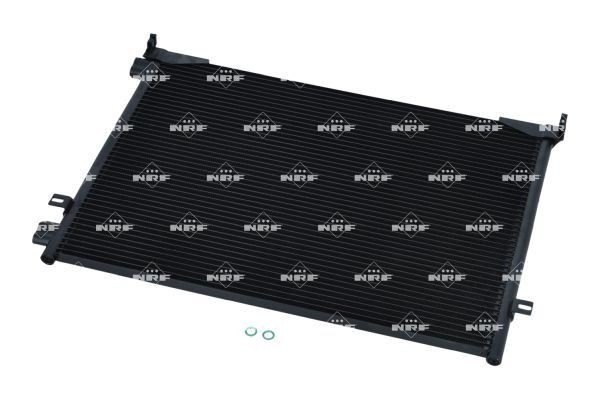 Fits NRF NRF 35914 Air conditioning condenser 35914 A/C condenser fits: OPEL V - Image 10