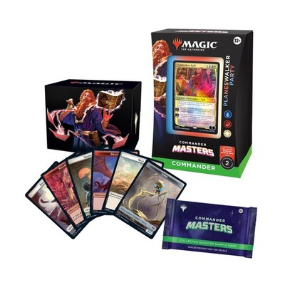 party deck mtg commander Commander Masters Commander Decks – Galaxy Games LLC main image 1