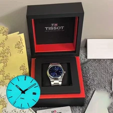 Men Tissot Classic PRX Blue Stainless Steel Watch  (40mm) No Box!!