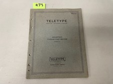 Teletype Printing Telegraph Systems Bulletin 144 - Issue 2 April 1947