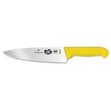 VICTORINOX SWISS ARMY 5.2068.20 8 in Yellow Chef Knife