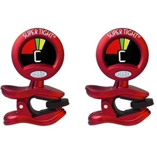 Rechargeable Snark Guitar Instrument Tuner ST-2 Super Tight Chromatic Red ST2...
