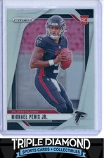 2024 Panini Prizm Michael Penix Jr. Rookie RC Silver Prizm Falcons AB501