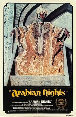 Historic Il fiore delle mille e una notte 1974 Movie Advertising Postcard