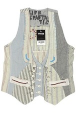 Desigual Weste Damen ärmellose Jacke Steppweste Kostümweste Gr. M Ba... #15dj4kt