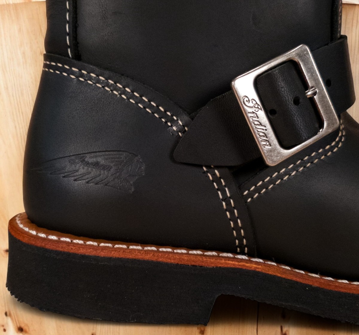 Red Wing 4301 Indian Motorcycle Boots Size 7B (Soft Toe) (USA) | eBay