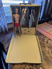 Vintage Ken Doll and Accessories plus the Carrying Case