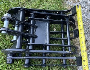 Mini Excavator Grapple 15” Wide X 18” Tall.