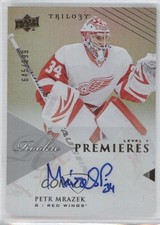 2013 Upper Deck Trilogy Rookie Premieres Level 1 /699 Petr Mrazek #149 Auto 2a8