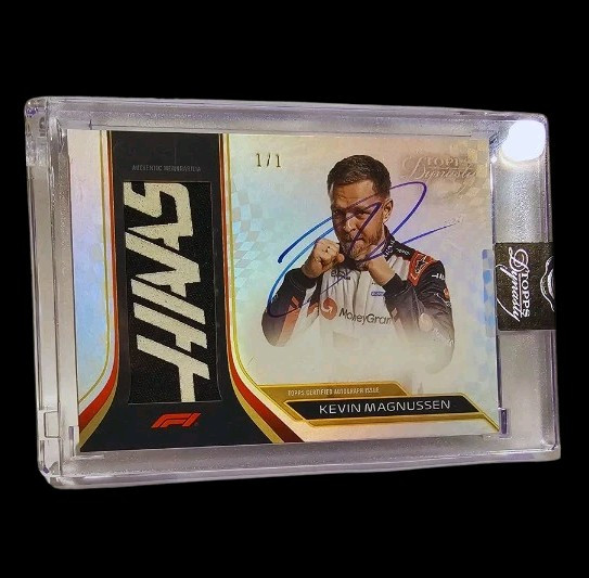 2024 Topps Dynasty F1 - Kevin Magnussen *1/1* Auto - Glove Jumbo