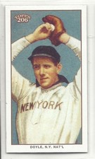 2002 Topps 206 Polar Bear Mini  Joe Doyle NY Natl 301B