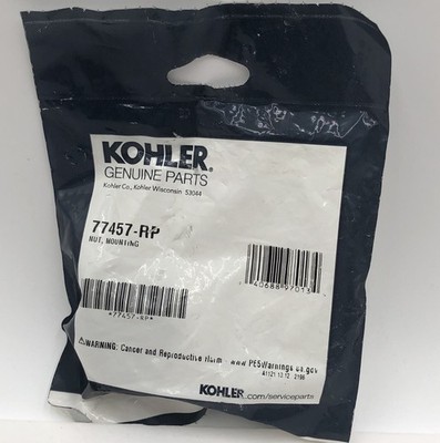 Kohler Genuine Parts 77457-RP Faucet Mounting Nut Threaded Genuine Mounting Nut