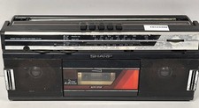 Sharp QT-242H Stereo Cassette Recorder - Not Working