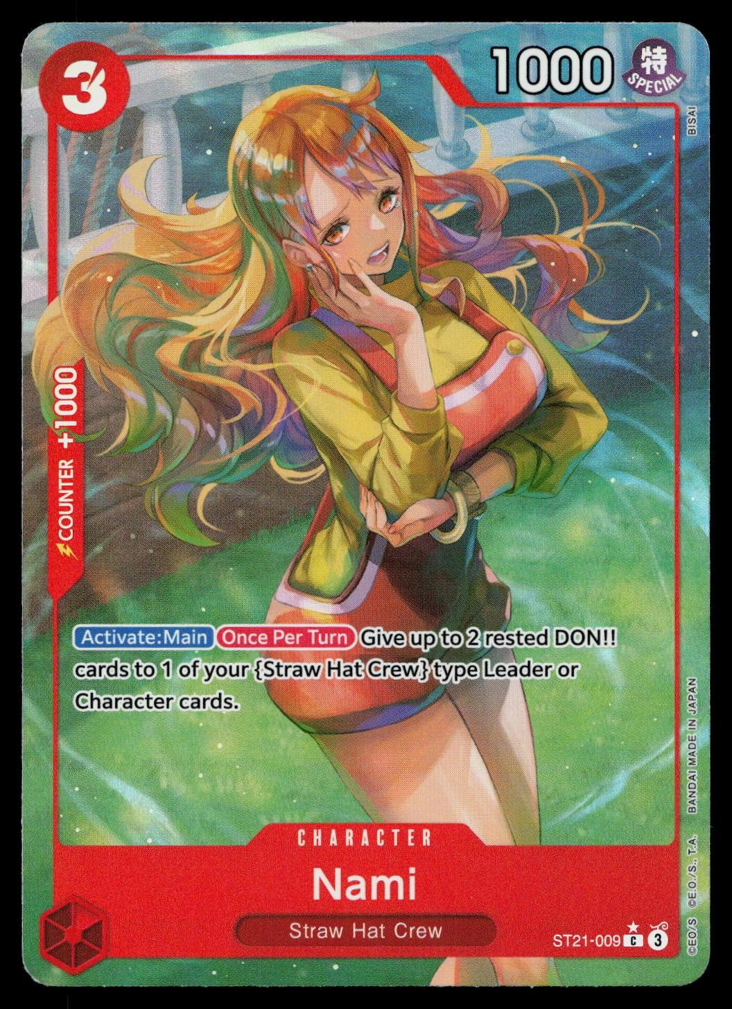Starter Deck EX: Gear 5 #ST21-009 Nami (Parallel)